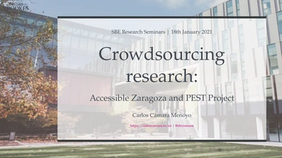 Crowdsourcing research: Accessible Zaragoza and PEST Project featured image