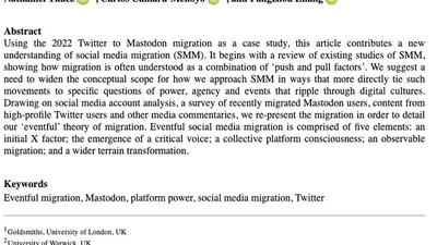 Eventful migration: Rethinking social media migration with help from Elon Musk’s sink featured image